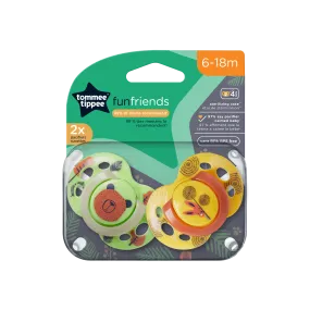 2-PK Pacifiers Tommee Tippee