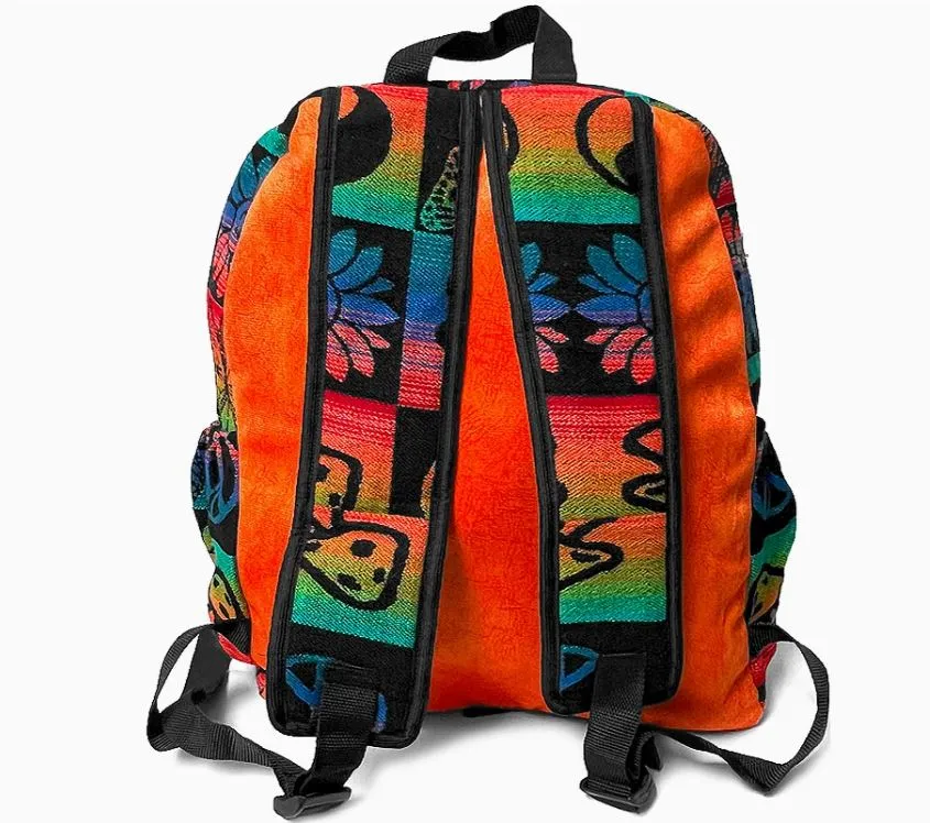 Backpack - Large Hippie Style Ecuadorian Backpack- Each Unique