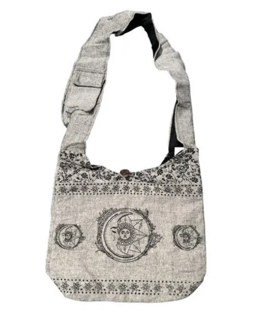 Bag - Hobo - Sun & Moon - Black White