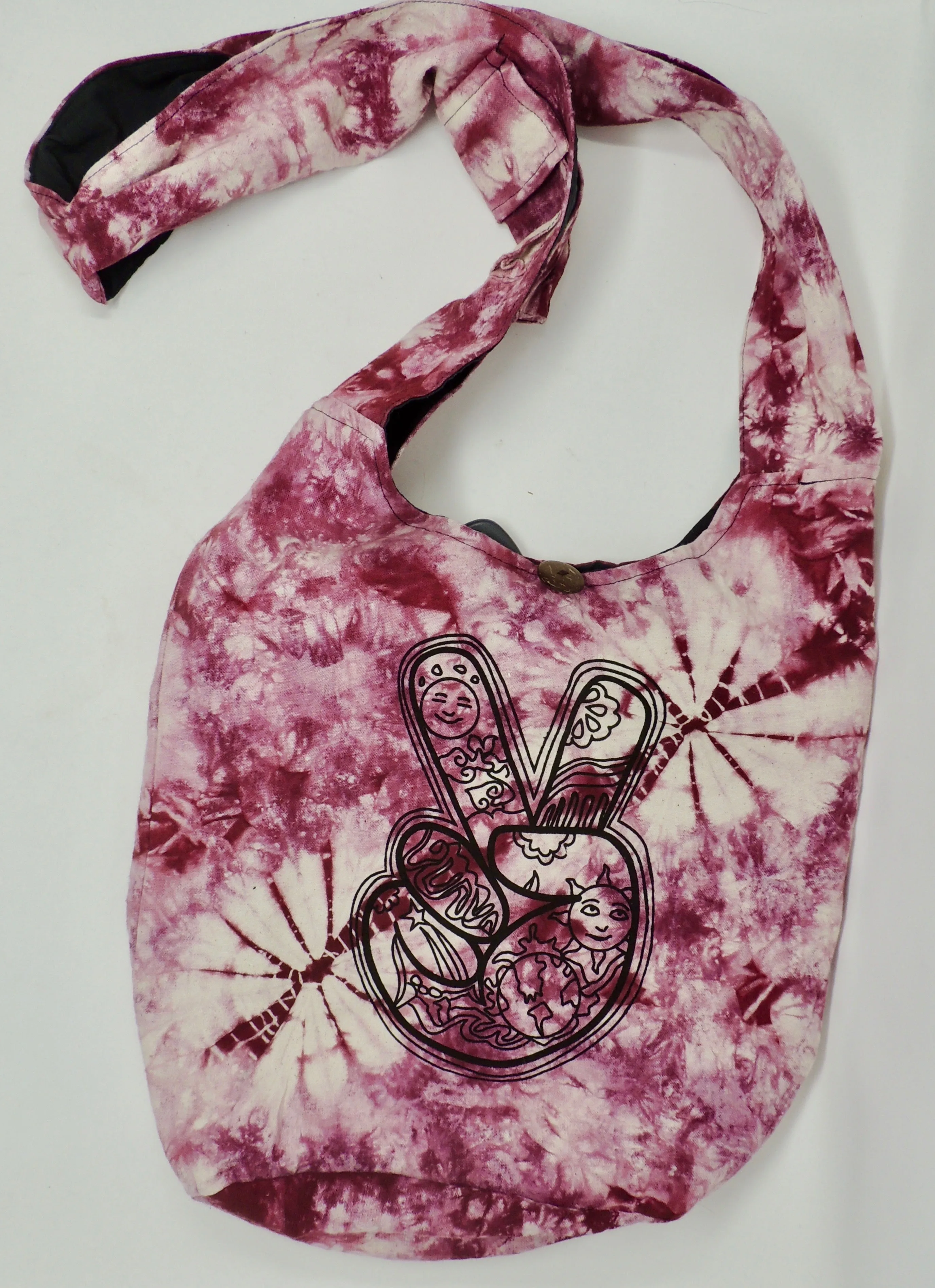 Bag - Peace Hand Tye Dye