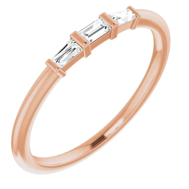 Baguette Stacking Ring