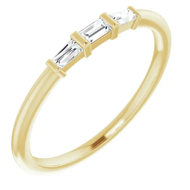 Baguette Stacking Ring