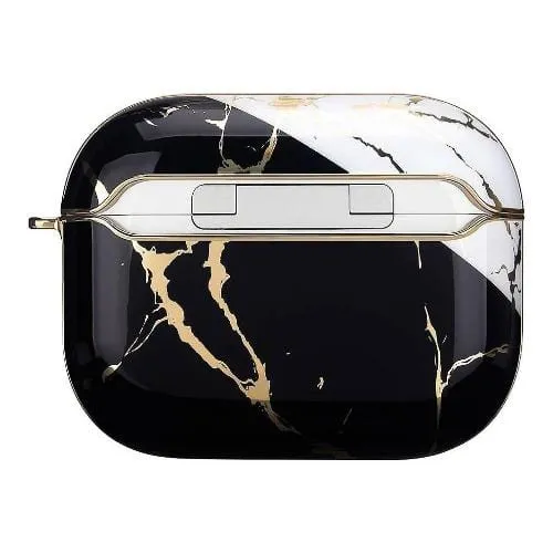 Black Luxury Marble Case - Apple AirPods Pro (1st Generation)