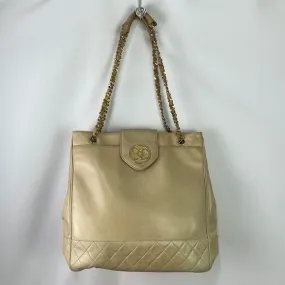 Chanel LargeCream Tote As Is