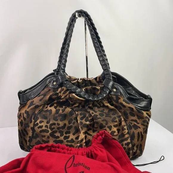 Christan LouboutinLarge Animal Pony Satchel Bag