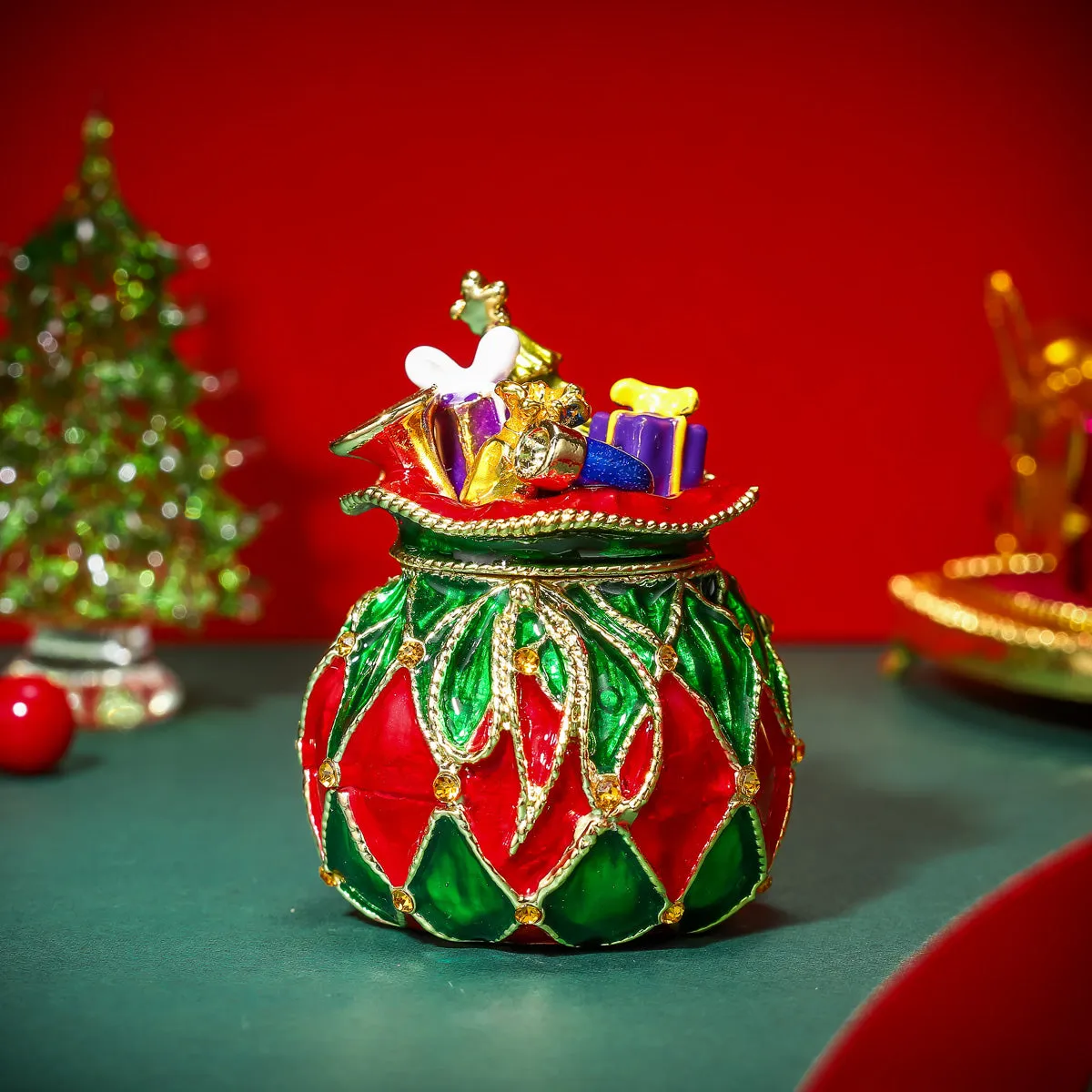 Christmas Lucky Bag Jewelry Box