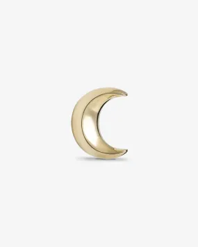 Cove Crescent Threadless End (14K Gold)