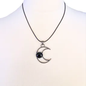 Crescent moon necklace