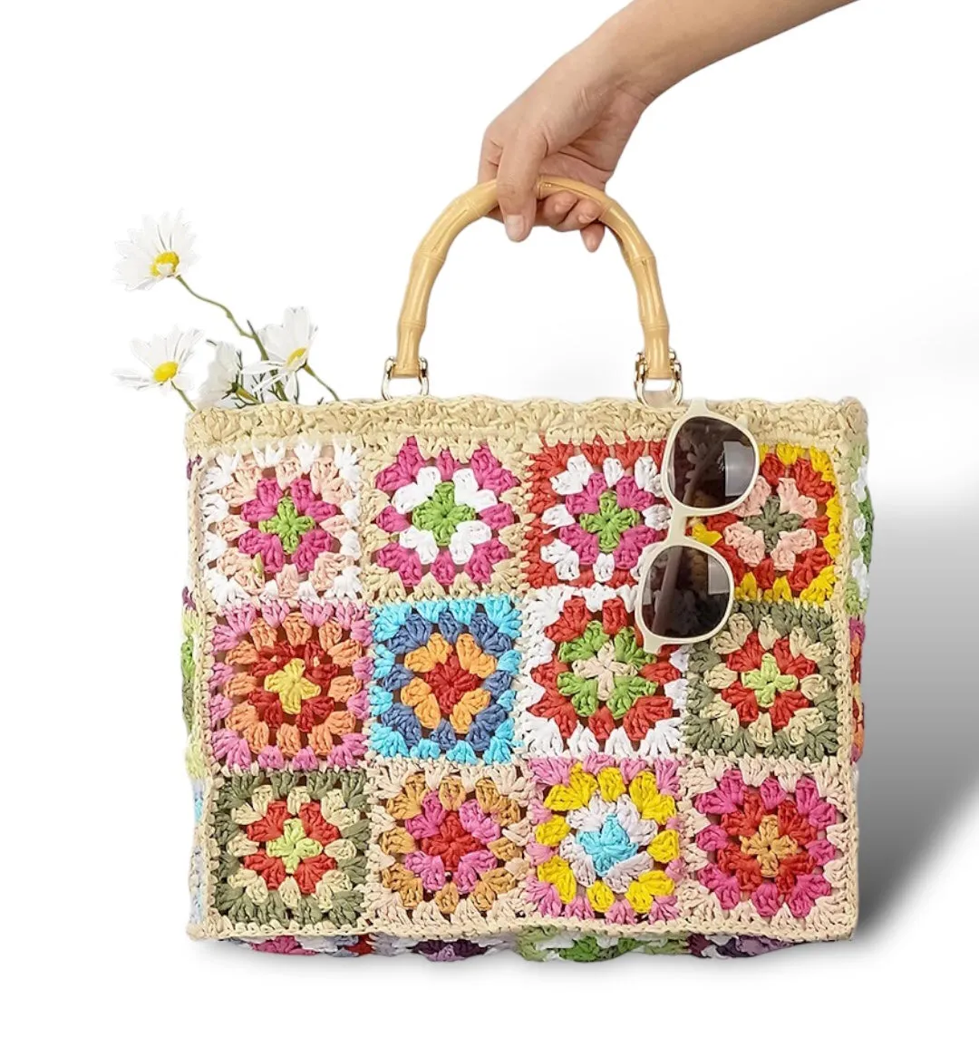 Crochet Square Bag