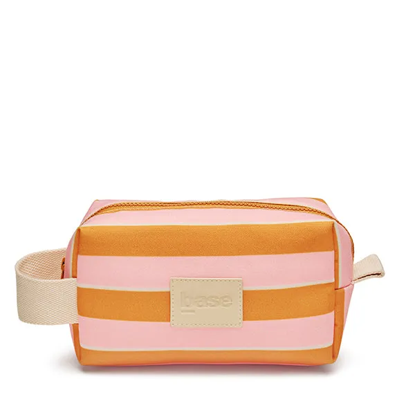 Ditty Toiletry Bag - Soft Pink / Mustard Stripe