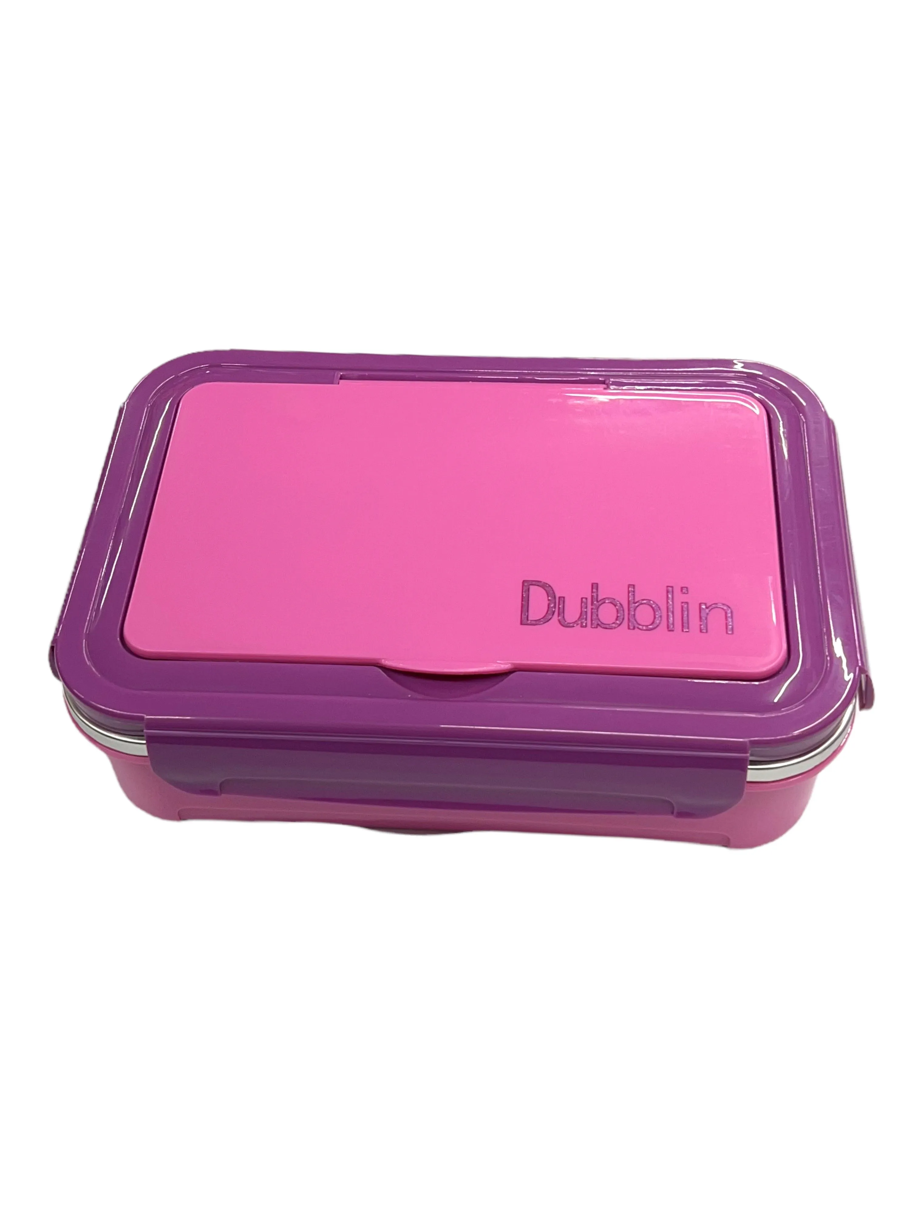 Dubblin Buffet Stainless Steel Lunch Box clip type with inner container