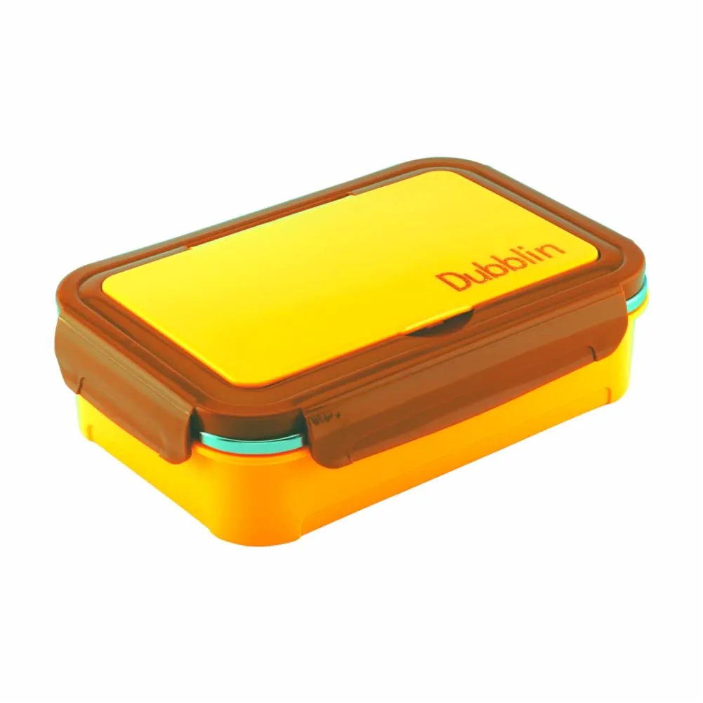 Dubblin Buffet Stainless Steel Lunch Box clip type with inner container