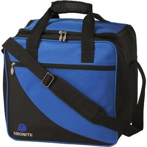 Ebonite Basic Single Tote Bowling Bag Blue