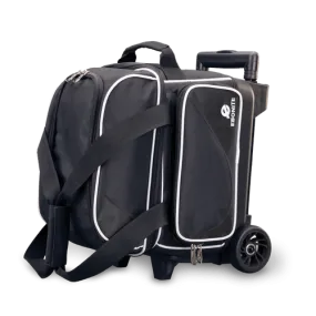 Ebonite Transport Black Single Roller Bowling Bag