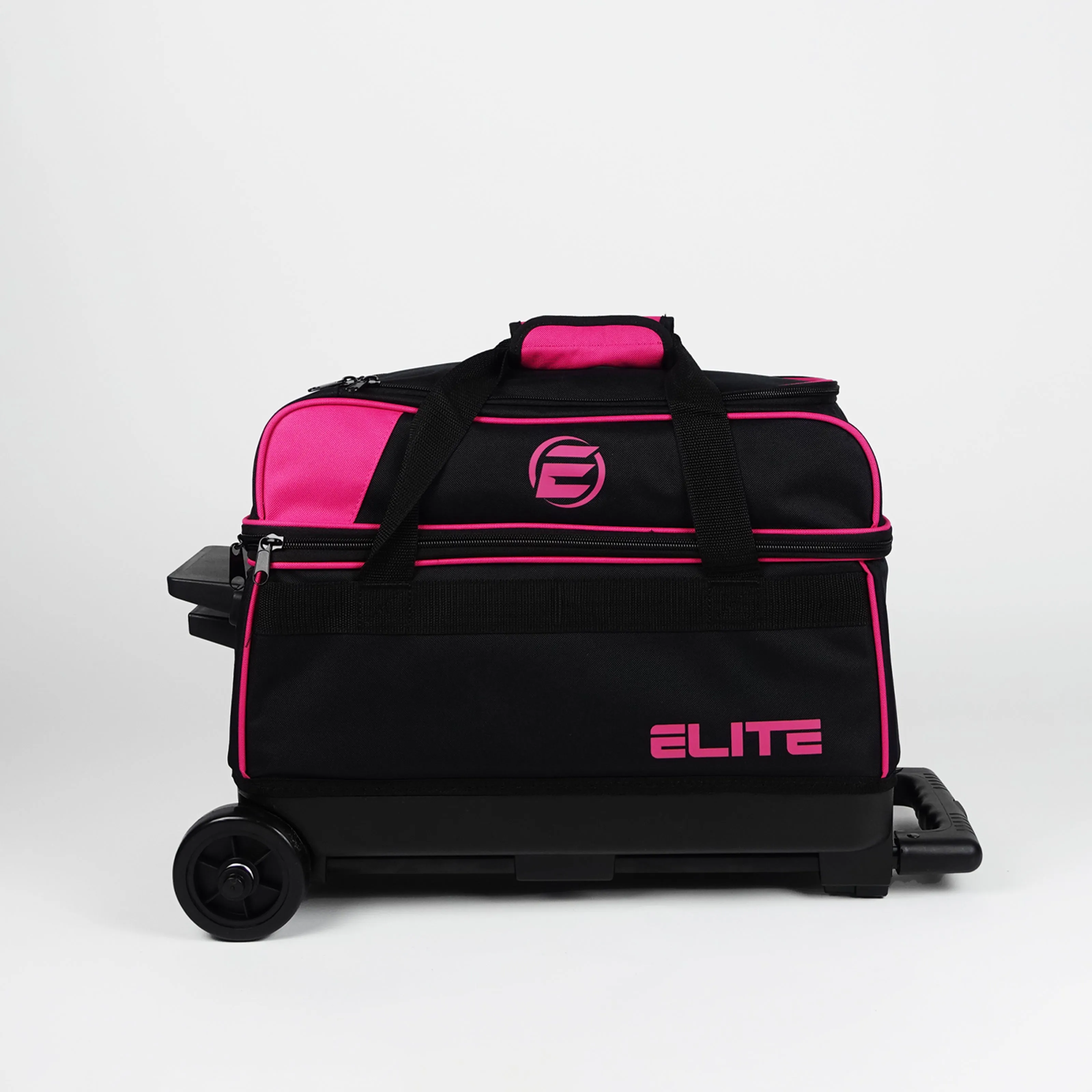 Elite Basic Double Roller Pink Bowling Bag