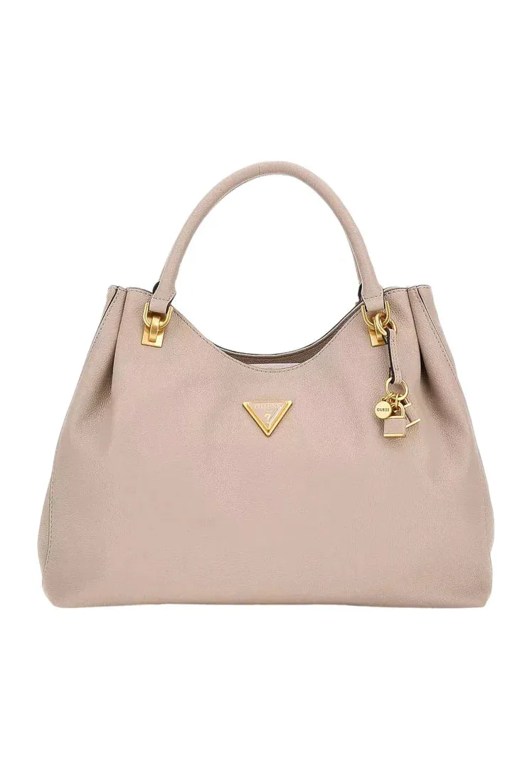 GUESS Cosette Satchel Taupe