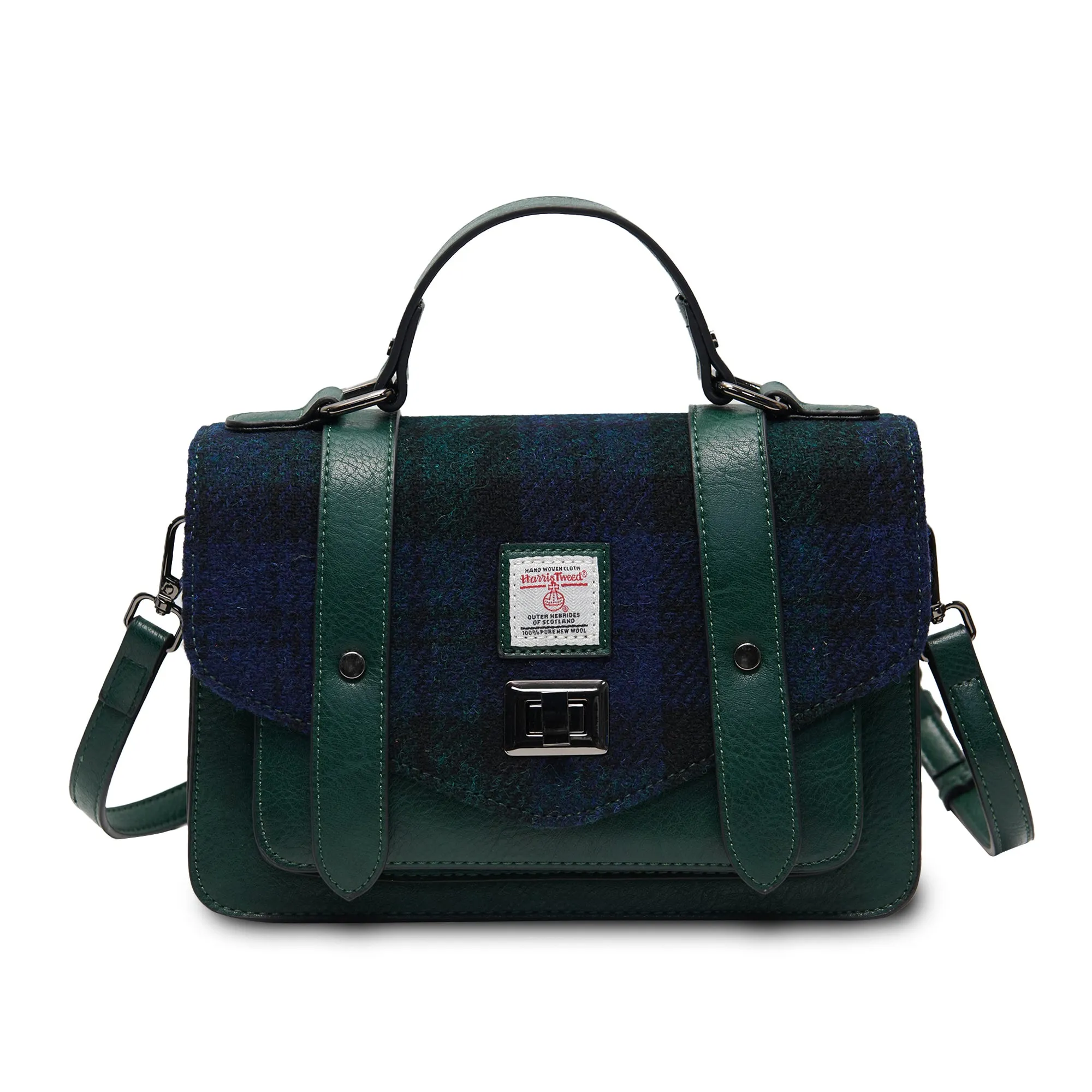 Harris Tweed Large Satchel [5 Colors]