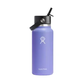 Hydro Flask 32oz Wide Mouth with Flex Straw Cap - Lupine