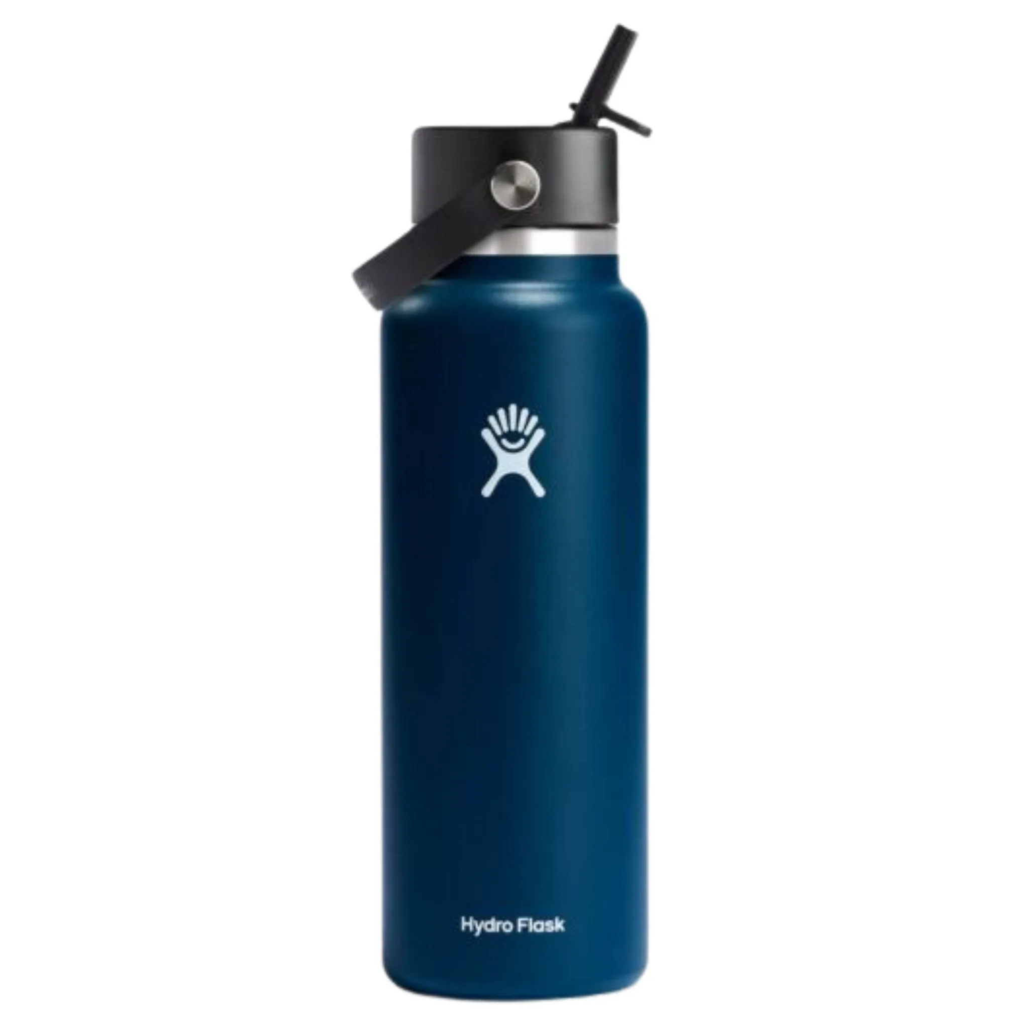 Hydro Flask 40oz Wide Mouth With Flex Straw Cap - Indigo