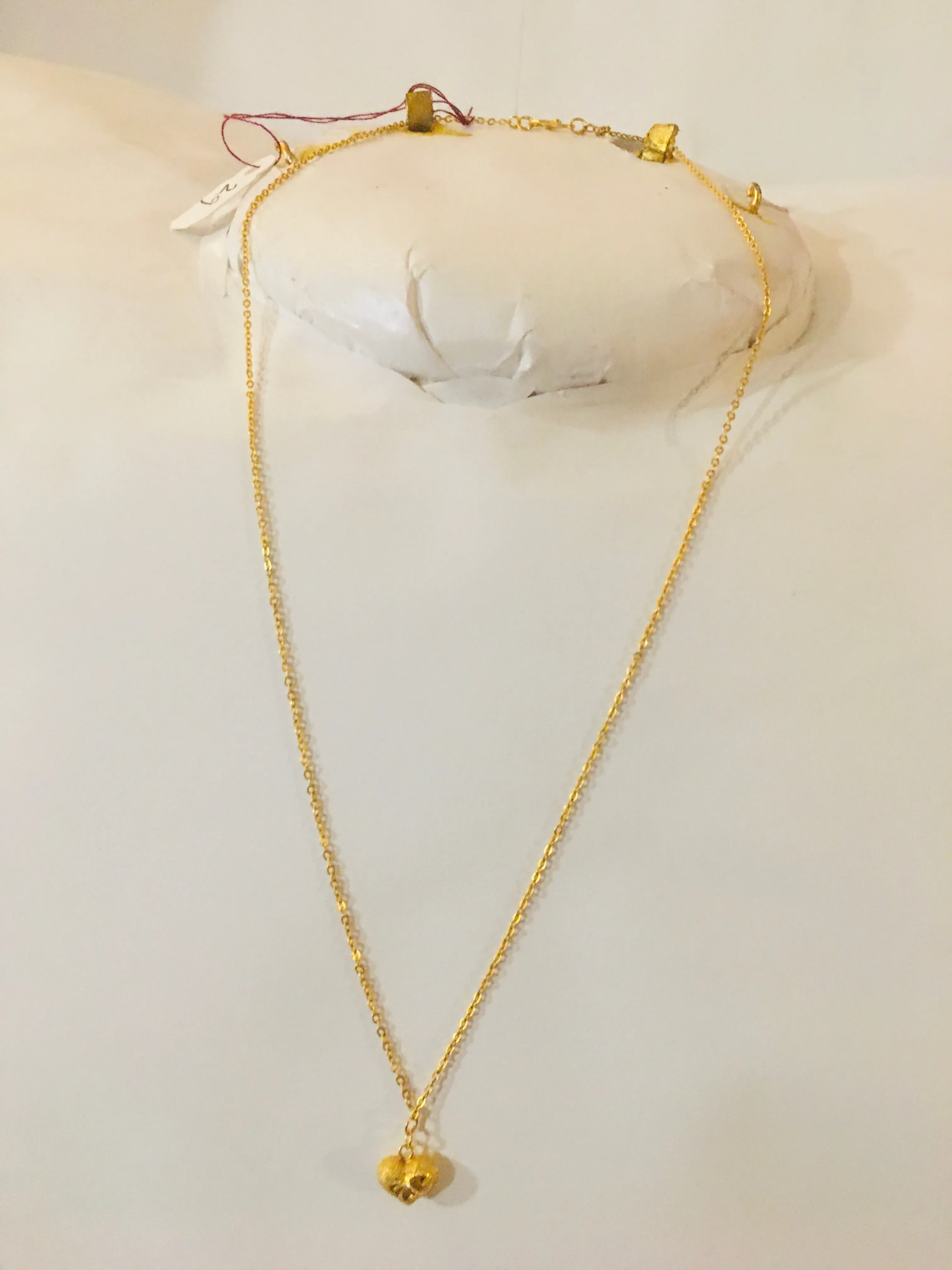 Item no. SP1025 Bangkok Solid gold 15.5” New Necklace & 2g.