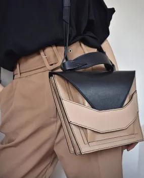 Layered Bag - Caramel Black