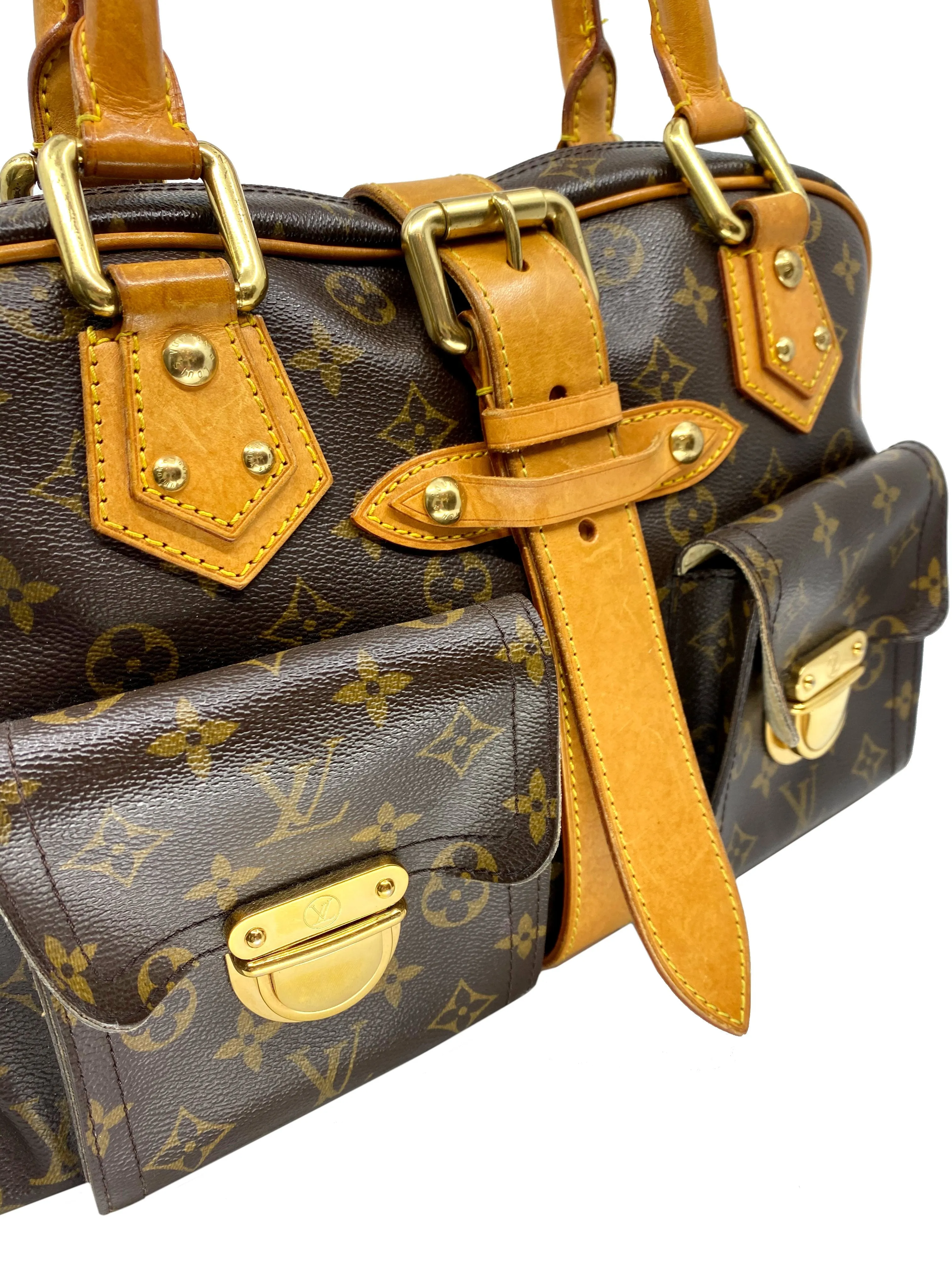 Louis Vuitton Monogram Canvas Manhattan GM Bag