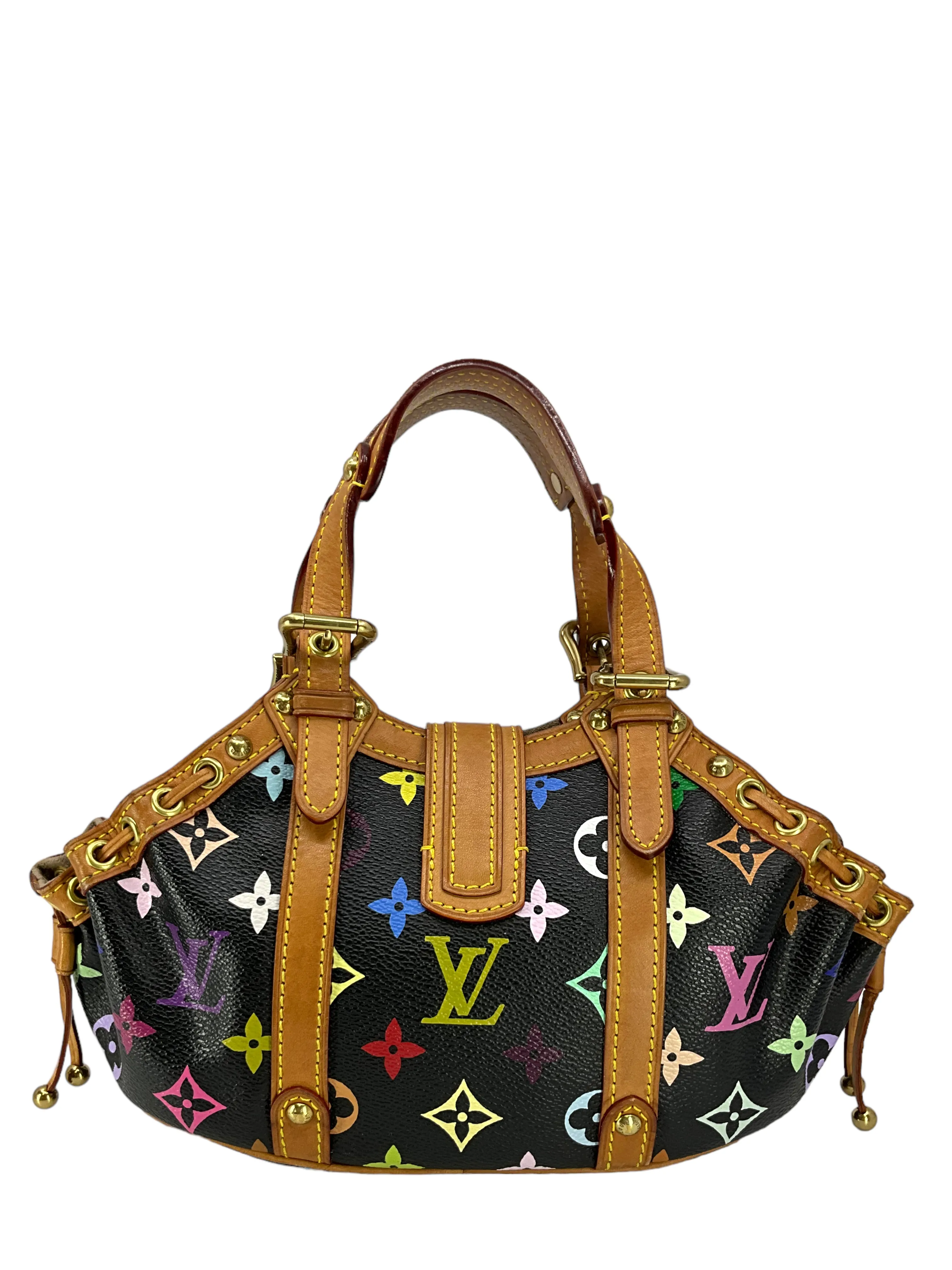 LOUIS VUITTON Monogram Multicolor Theda PM Bag