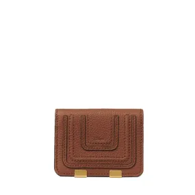 Marcie Small Flap Wallet, Tan