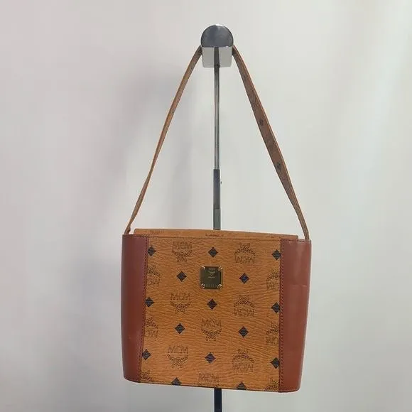 MCM VTG small satchel RARE bag