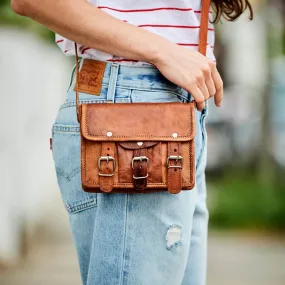 Mini Mini Leather Satchel