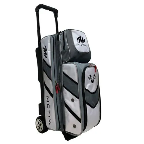 Motiv Vault Triple Roller Limited Edition Bowling Bag Arctic White