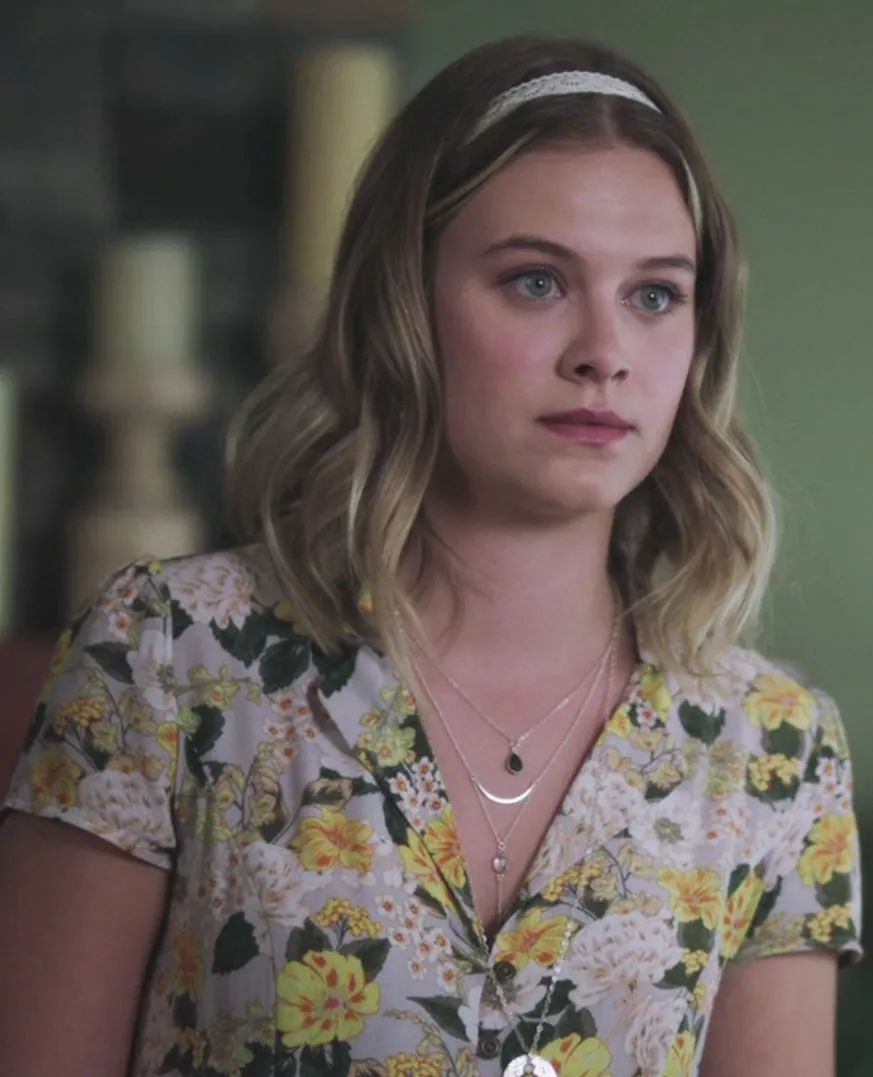 Ophelia Long Silver Necklace * As Seen On Riverdale *