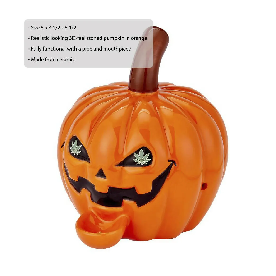 Pumpkin Shaped Pipe