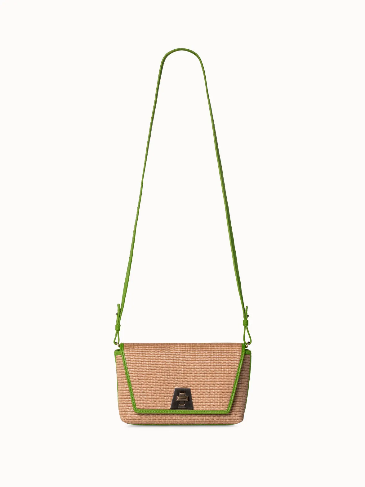 Raffia Crossbody Tasche