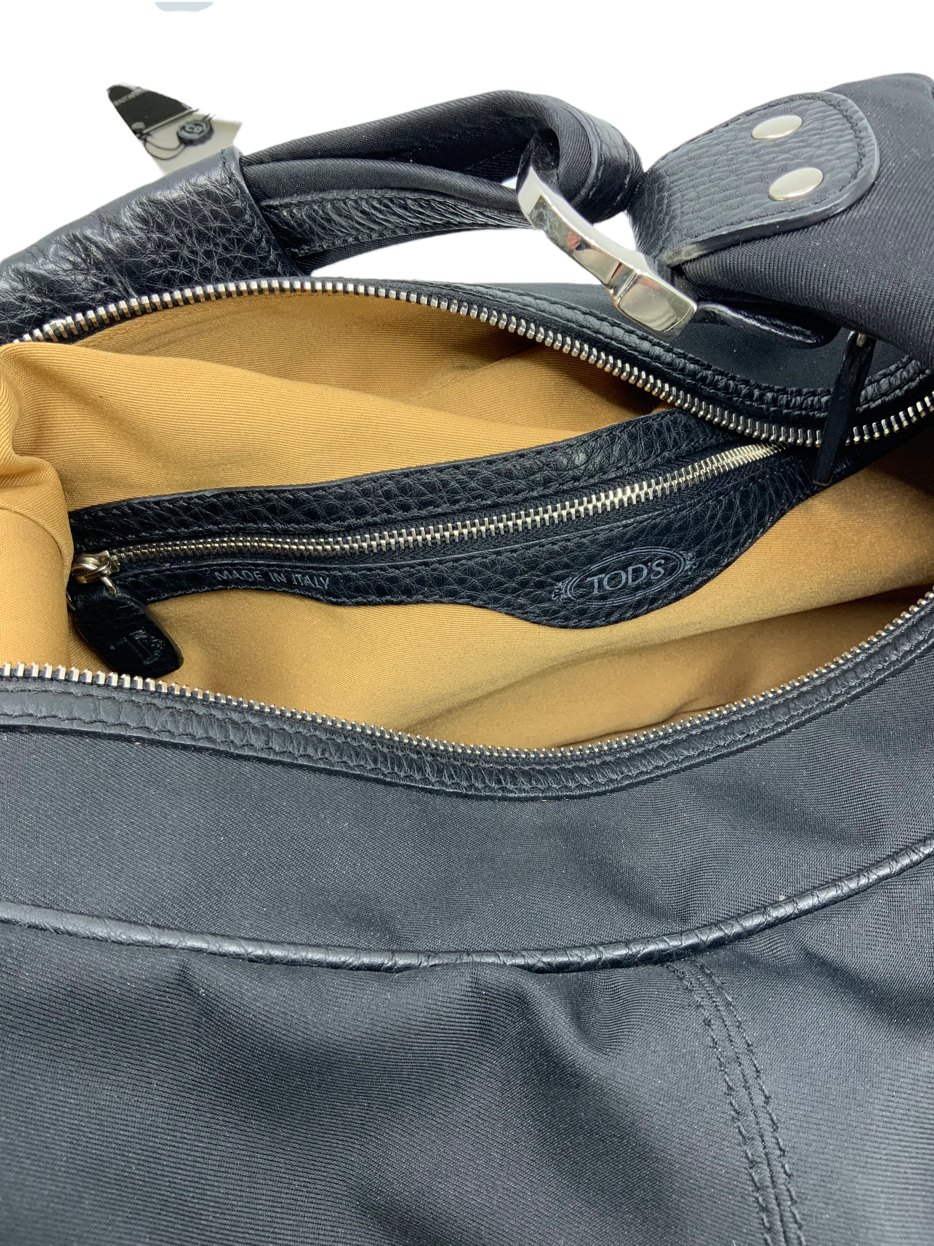 Tod's Micky Nylon Medium Shoulder Bag