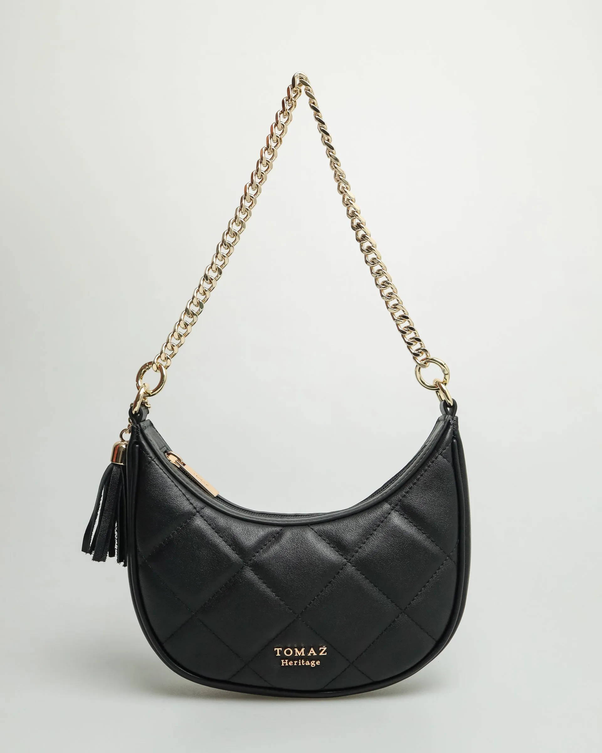 Tomaz BL201 Ladies Crescent Bag (Black)