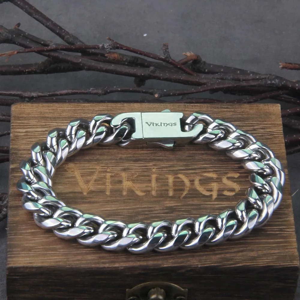 Viking Chain Link Bracelet