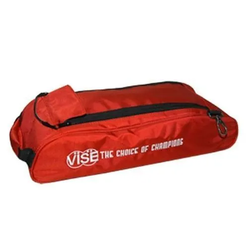 Vise 3 Ball Add-On Shoe Bag - Red Bowling Bag