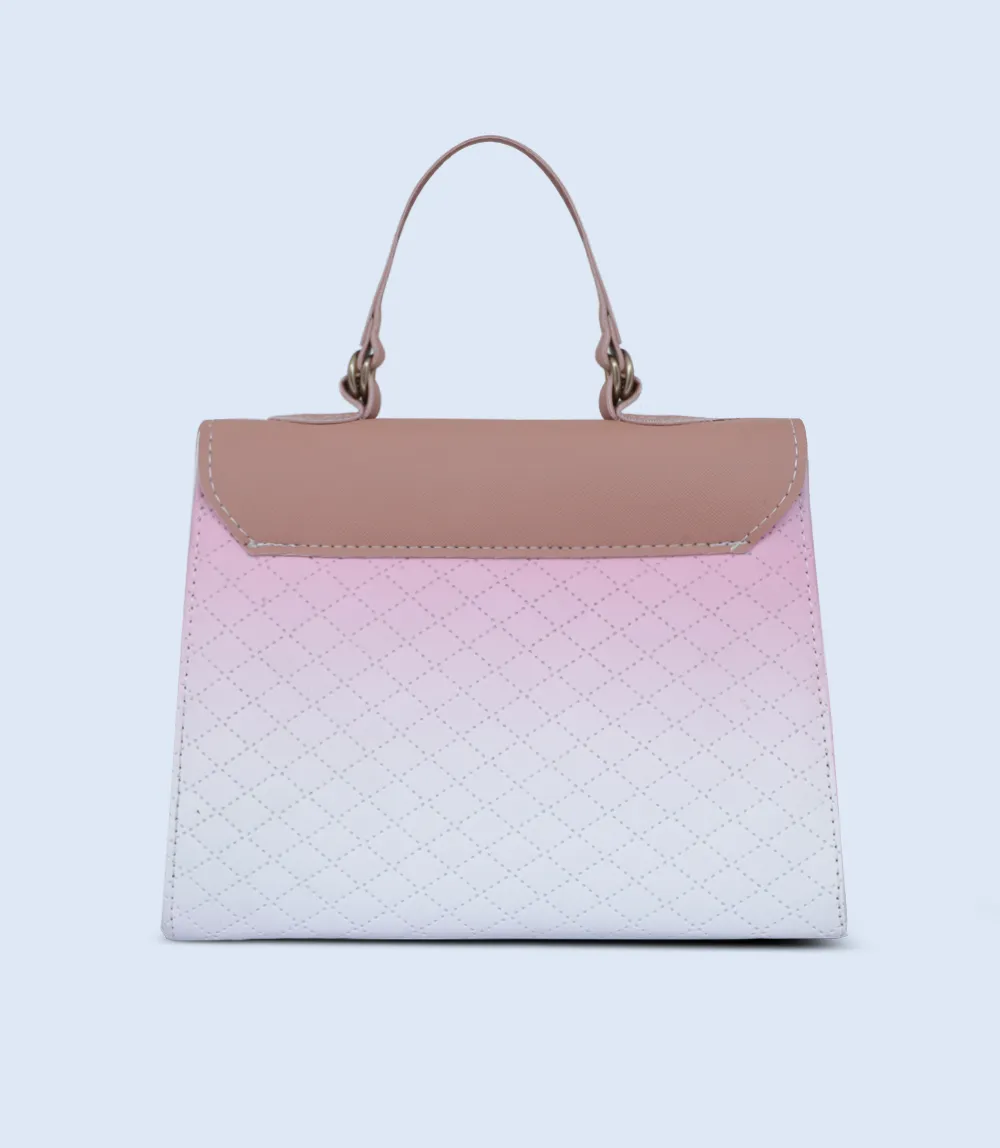 WB2404-TEA PINK-Women Shoulder Bag