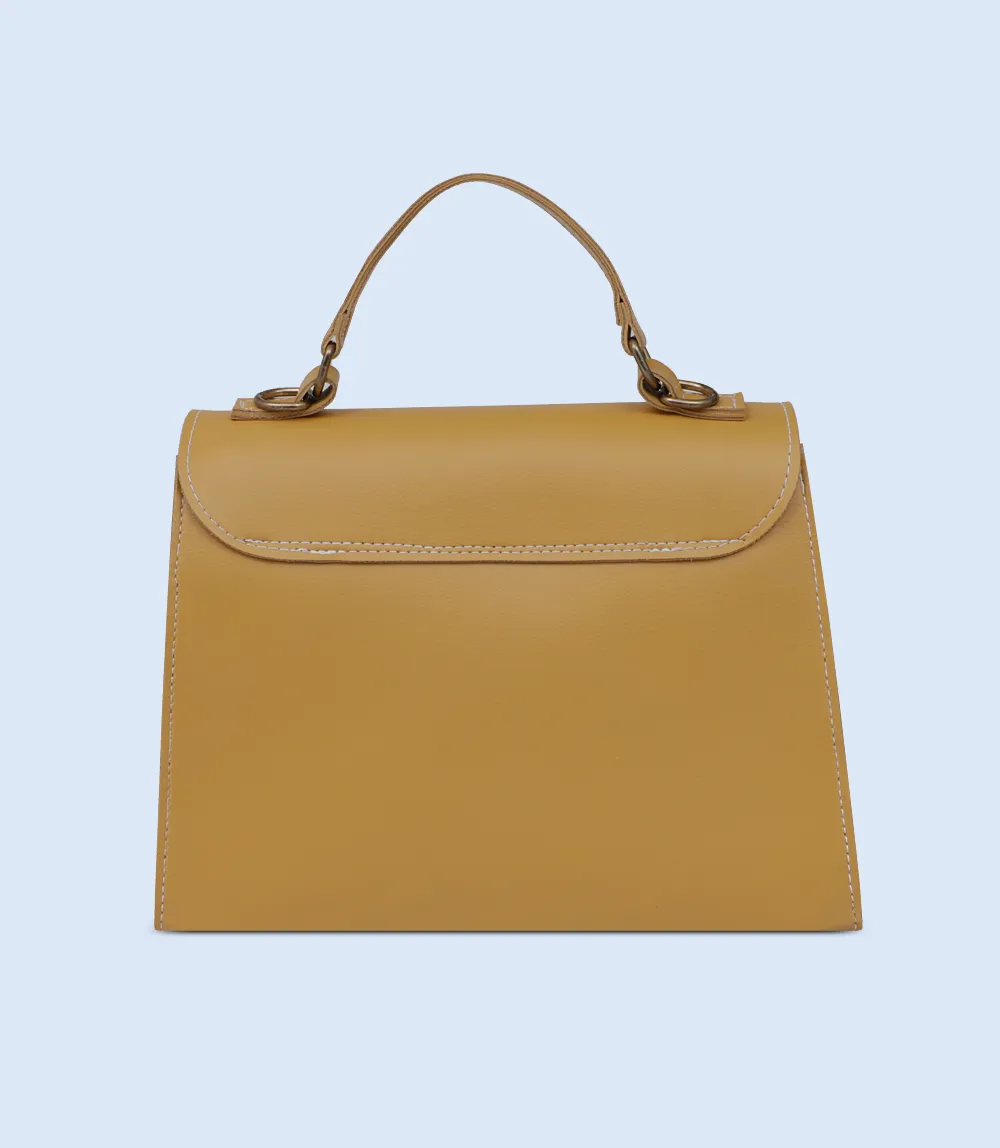 WB2436-MUSTARD-Women Shoulder Bag