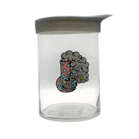 Wide Mouth Jar - Happy Bong