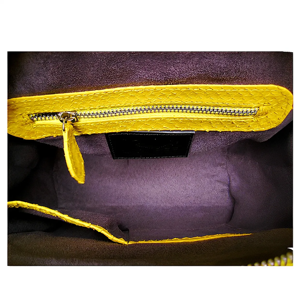 Yellow Satchel Bag